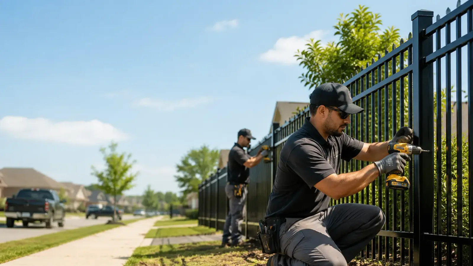 Metal Fence Installation in Uniontown, AR